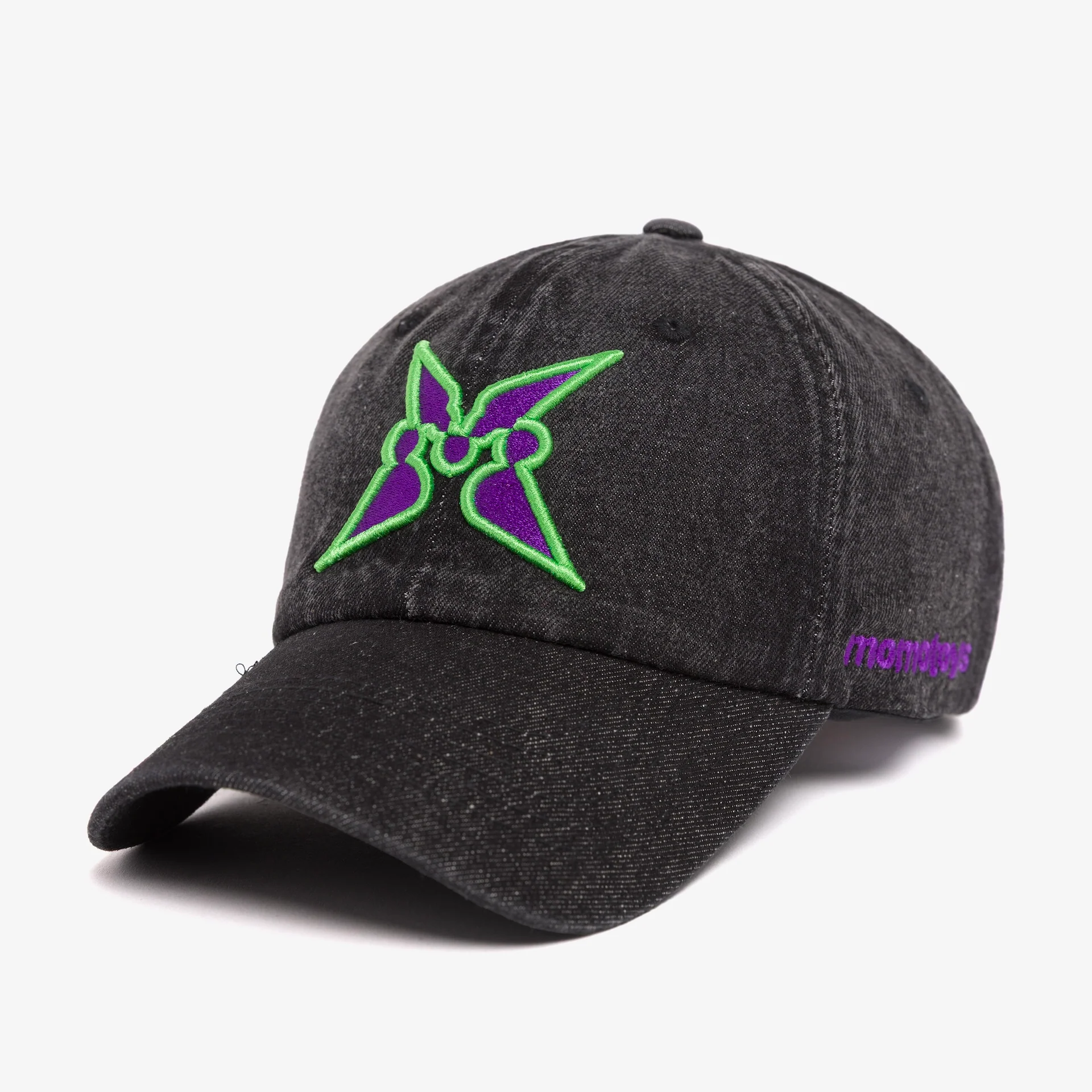 Momotoys + 100T Washed Denim Dad Hat - Image 2