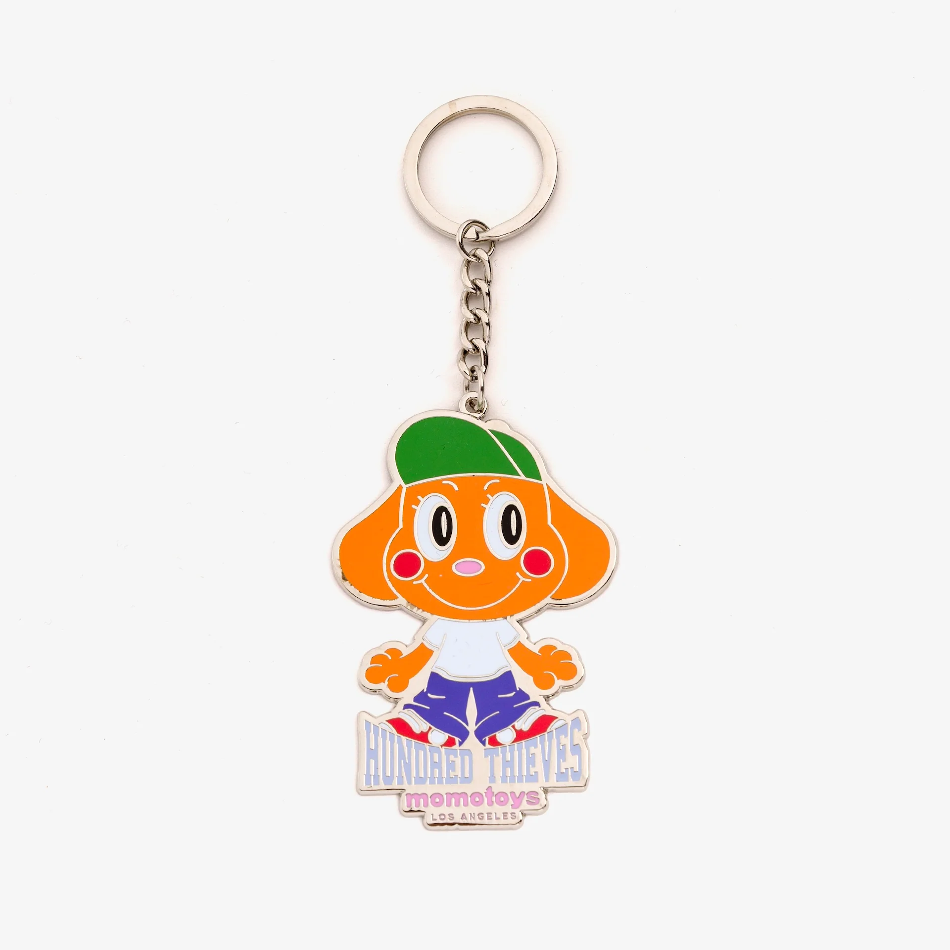 Momotoys + 100T Enamel Keychain
