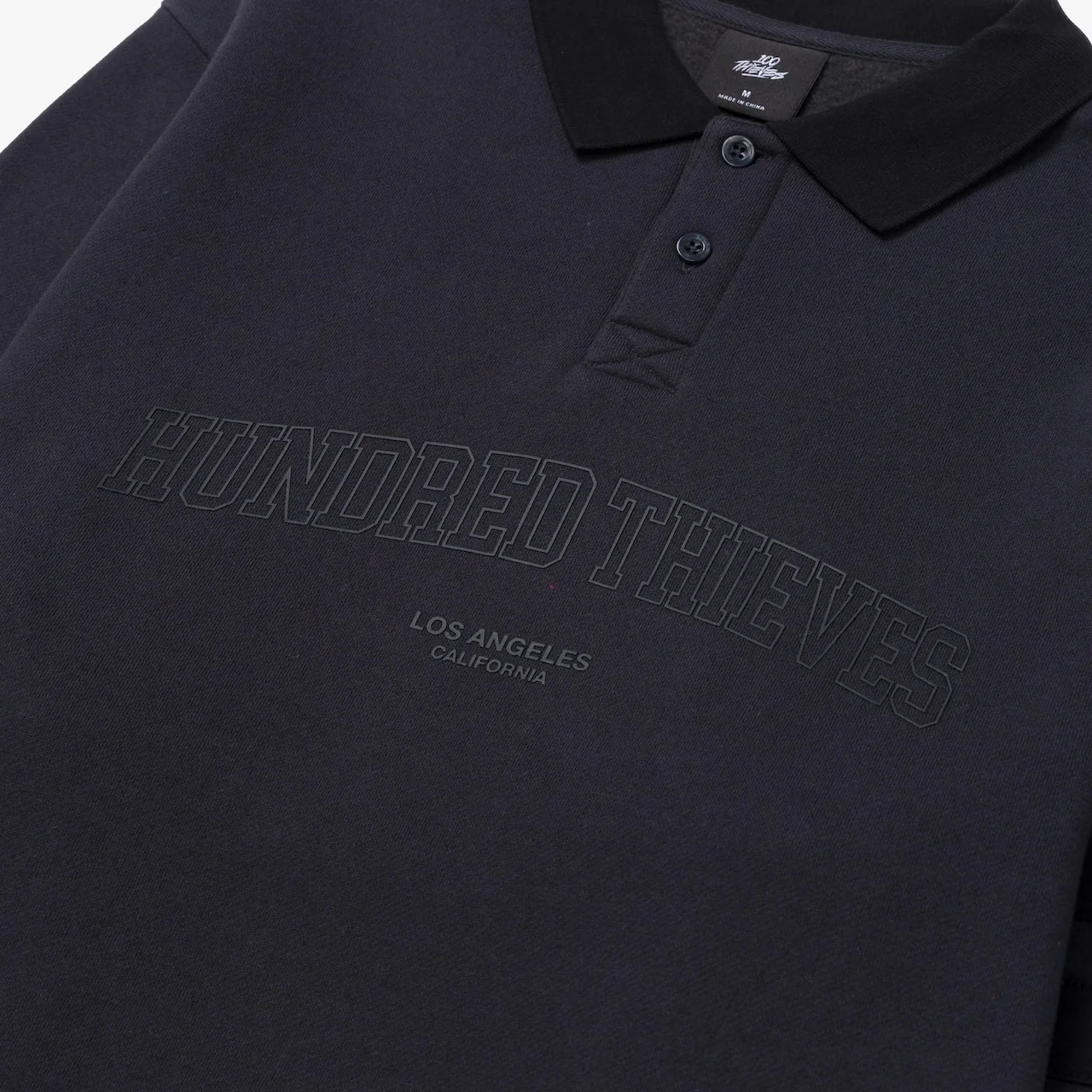 Foundations FW'24 Collared Crewneck - Phantom - Image 2
