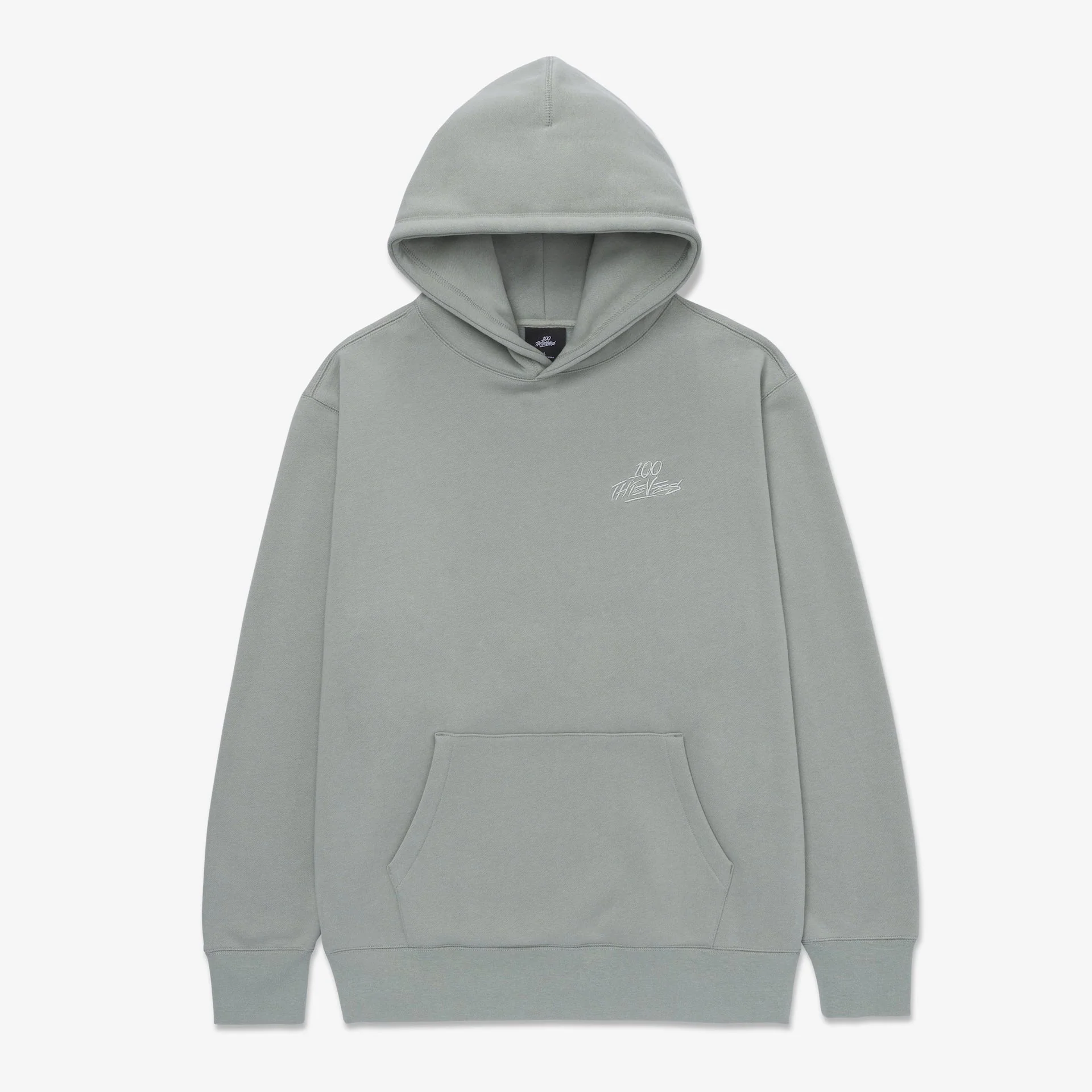 Foundations SS'24 Hoodie - Stonewash Green