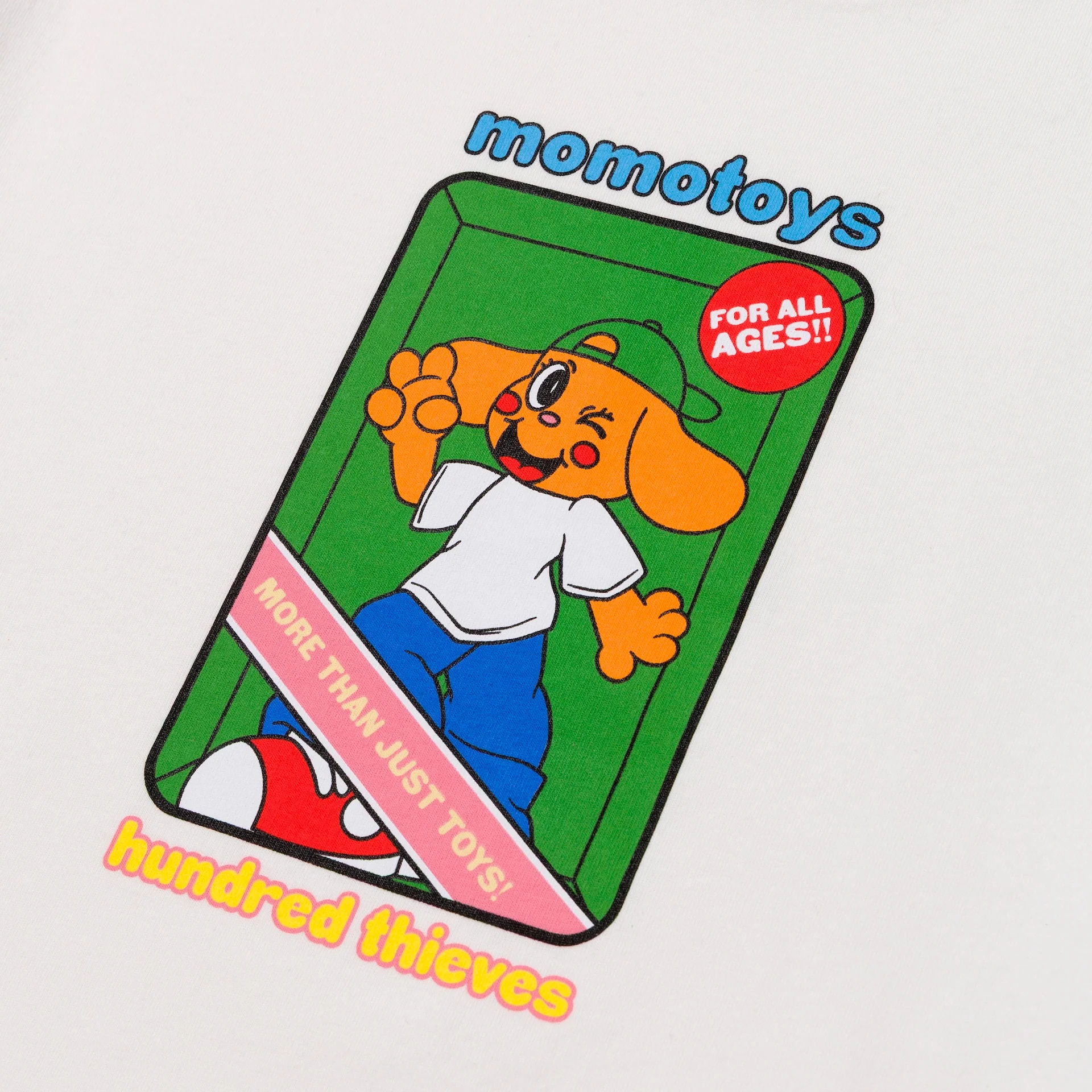 Momotoys + 100T - Toy Box T-Shirt - Image 3