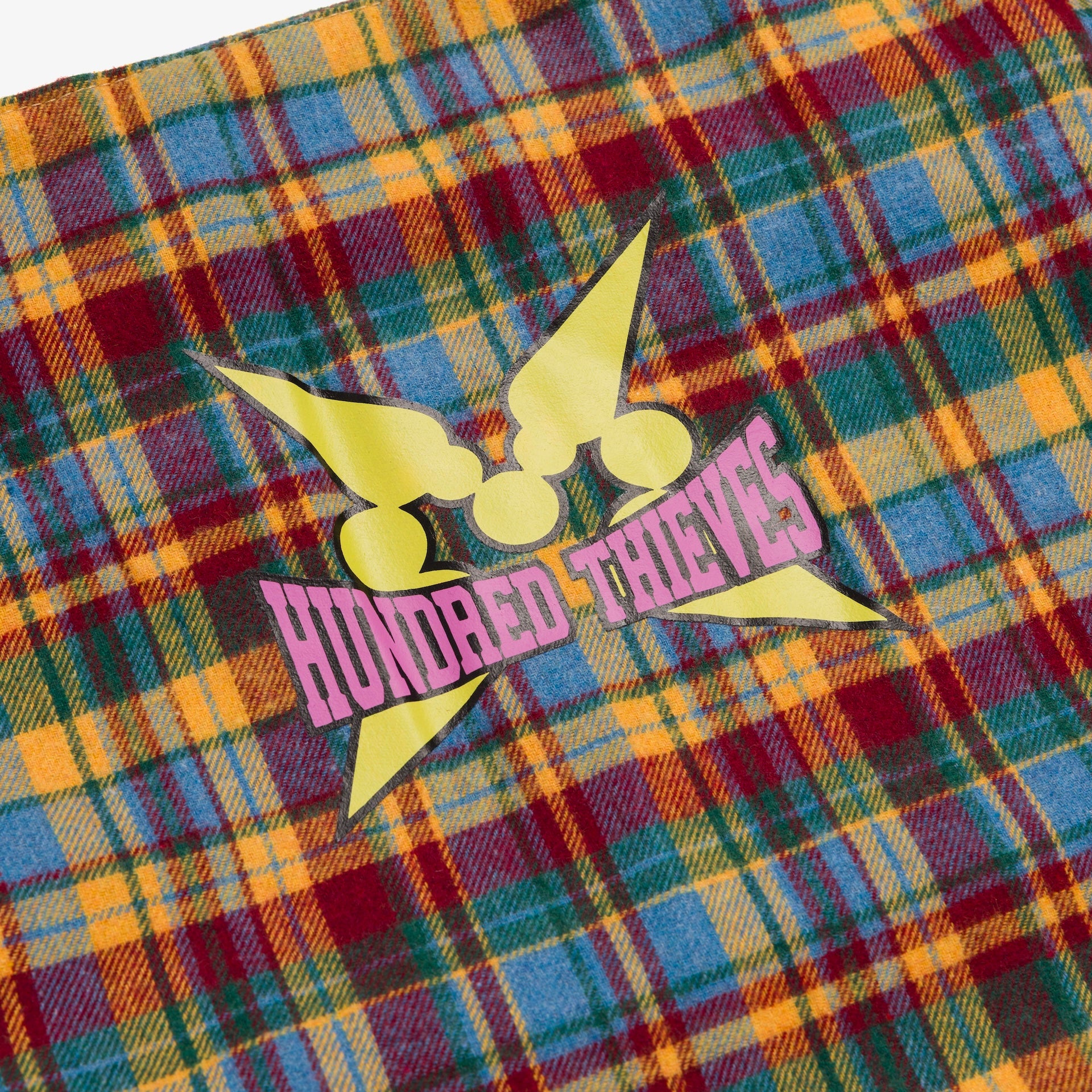 Momotoys + 100T Plaid Tote Bag - Image 2